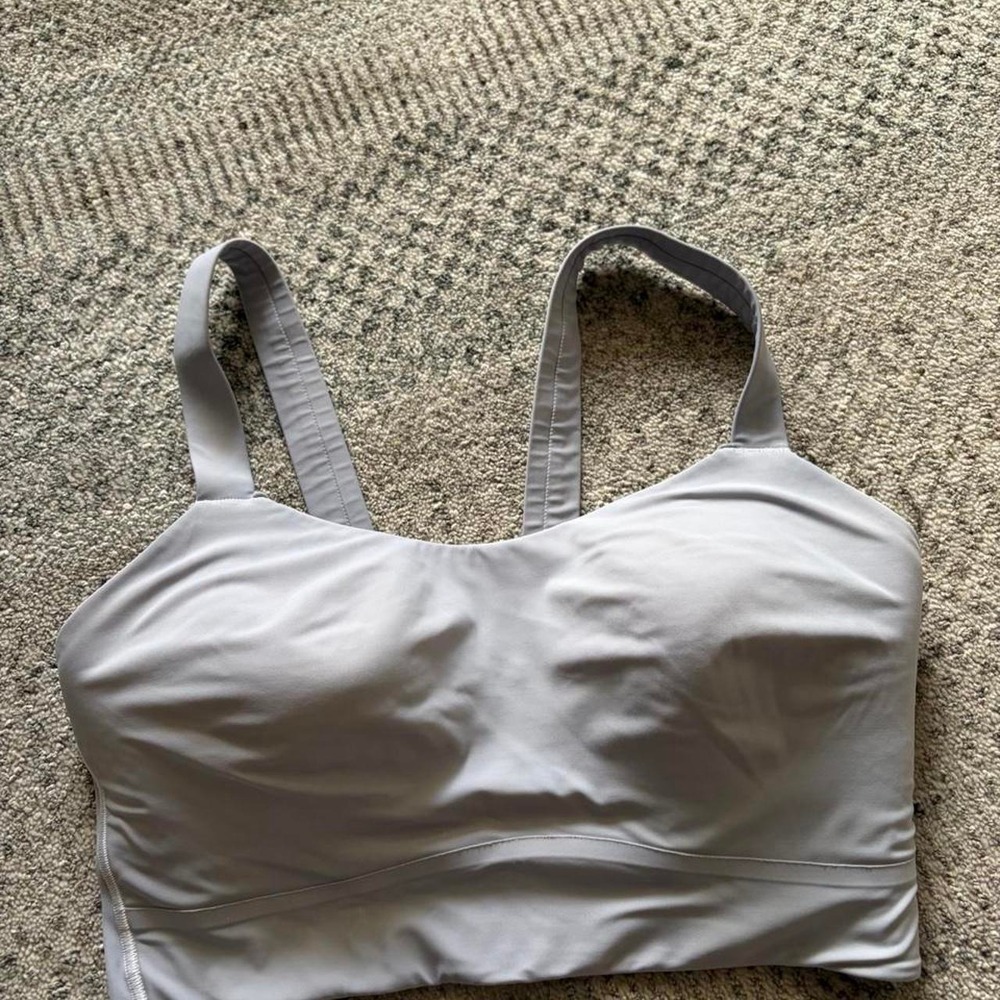 Lululemon sports bra stretch comfort quality yoga gymready